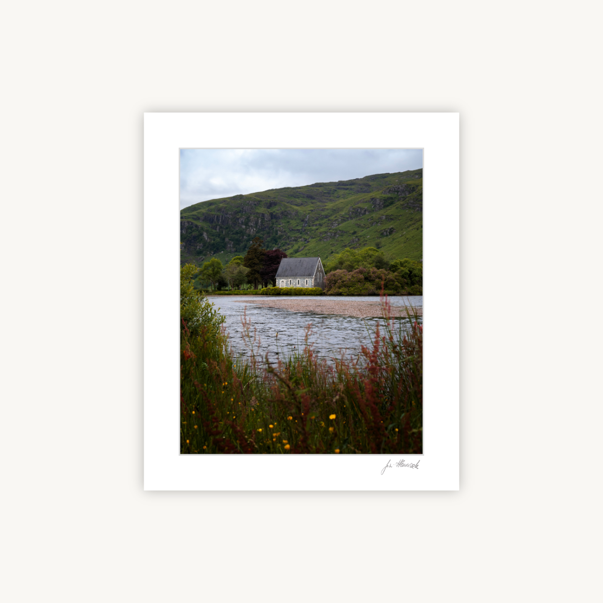 Gougane Barra, Mounted Fine Art Photography Print